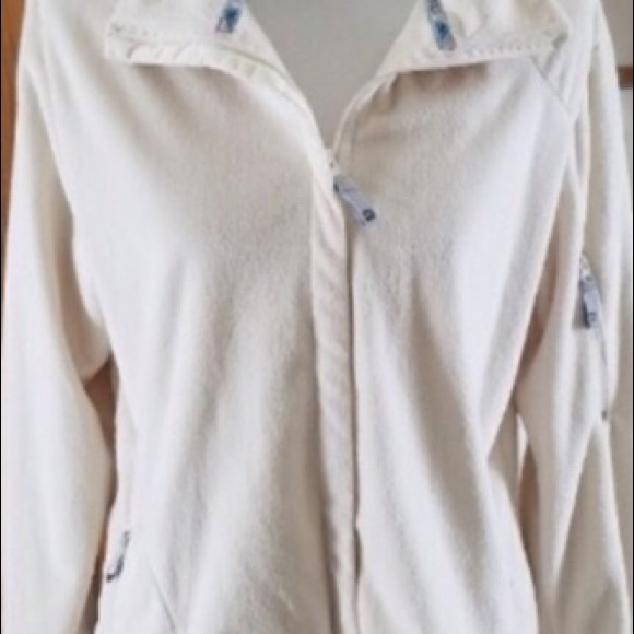 Denali Plush Velour Jacket Cream/Off White - Picture 7 of 7